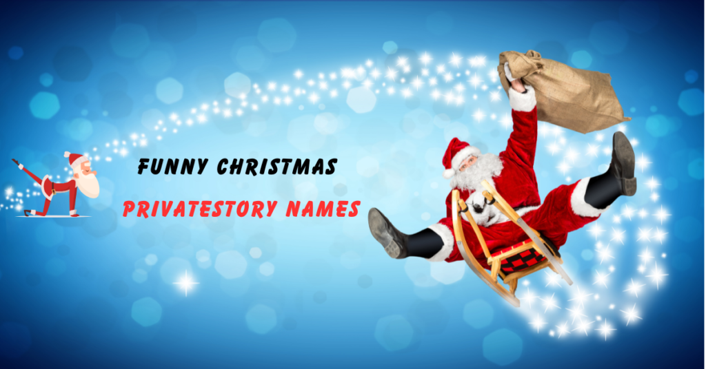 Funny Christmas Private Story Names