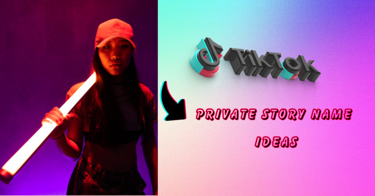 TikTok Private Story Name