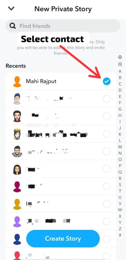 How To Make a Private Story On Snapchat?