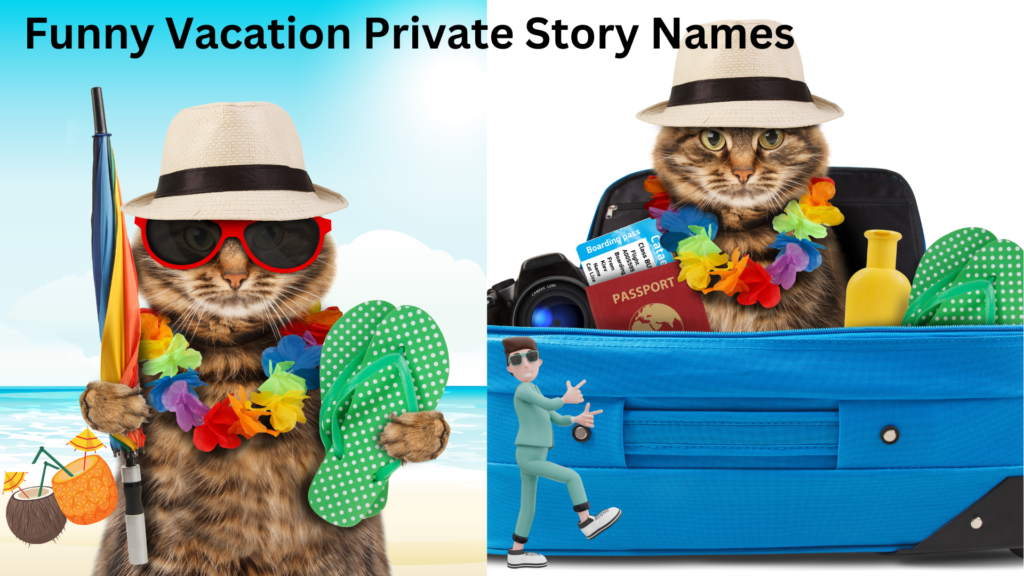 Funny Vacation Private Story Names