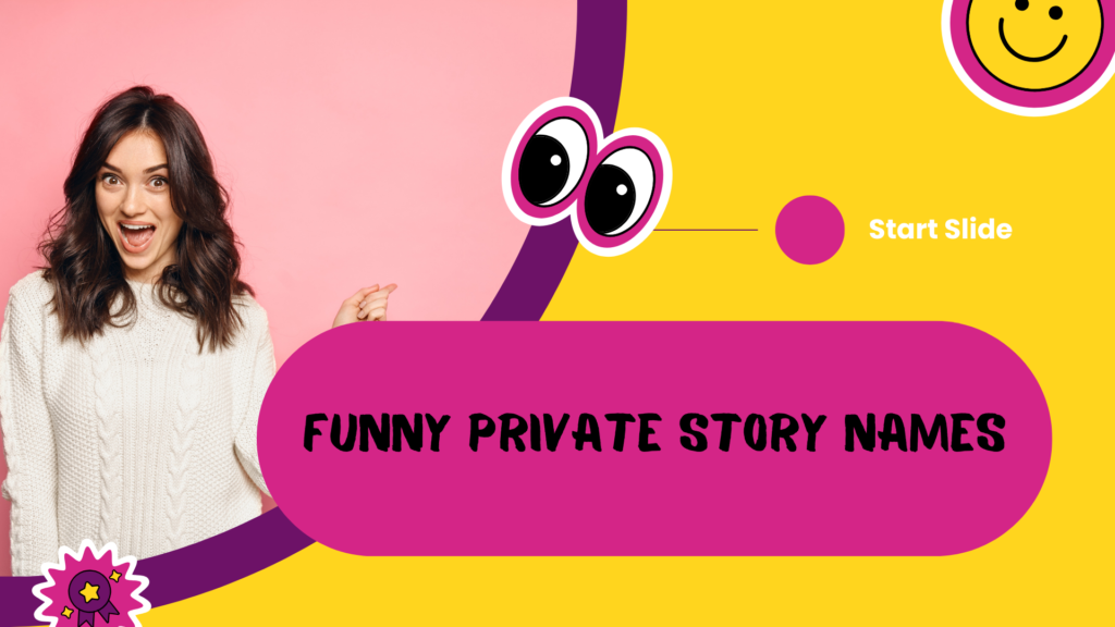 FUNNY PRIVATE STORY NAMES