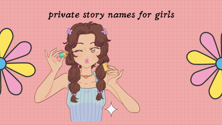 private story names for girls