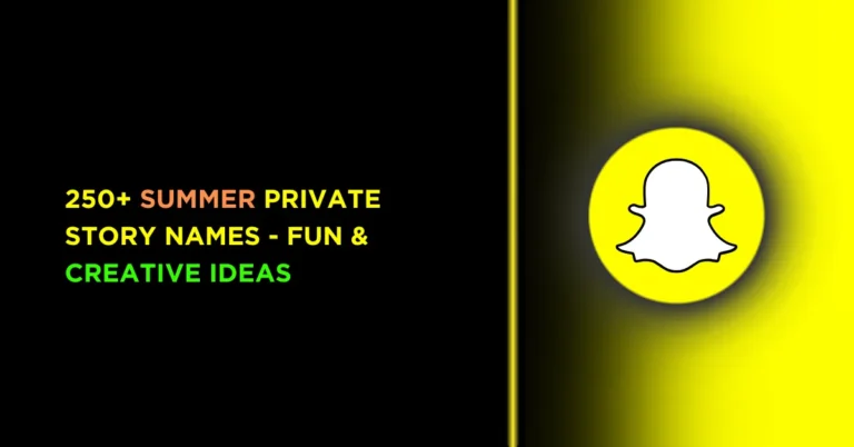 Trendy Summer Private Story Ideas to Share Your Sunny Moments 5 200+ best Summer Private Story Names