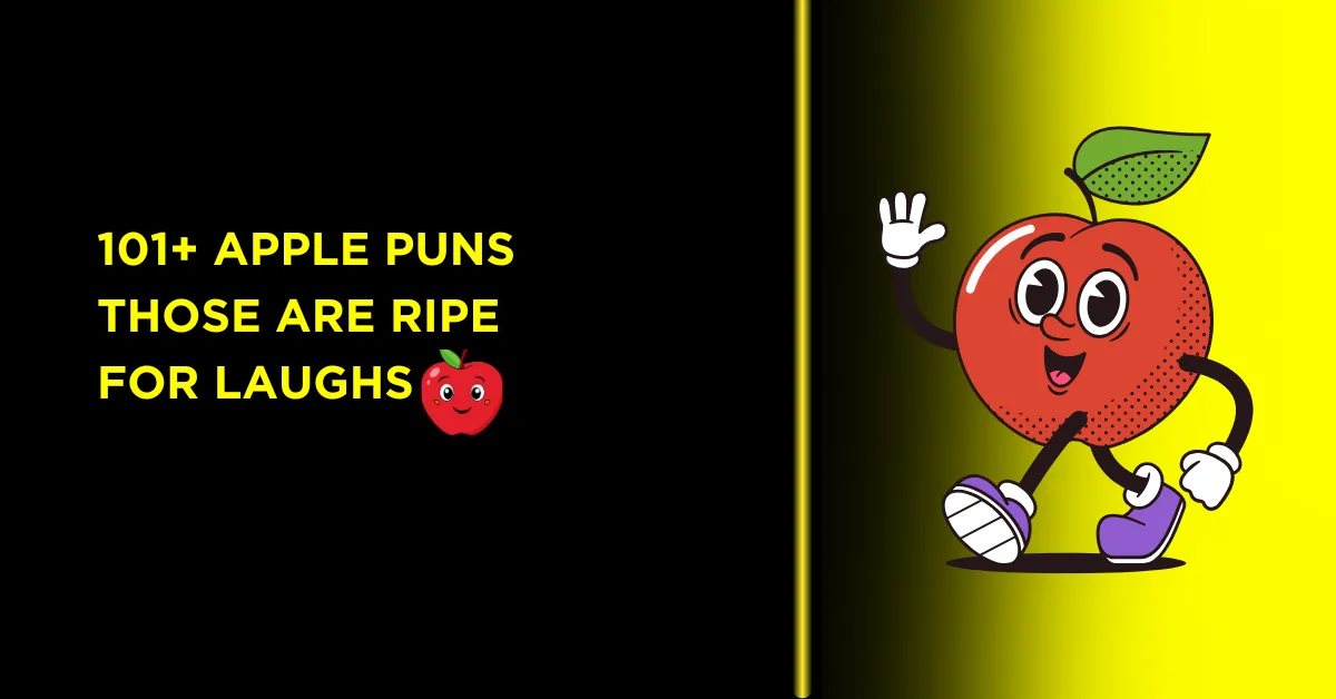 Apple Puns to Juice Up Your Day with Laughs 1 101 Apple Puns That Are Ripe for Laughs