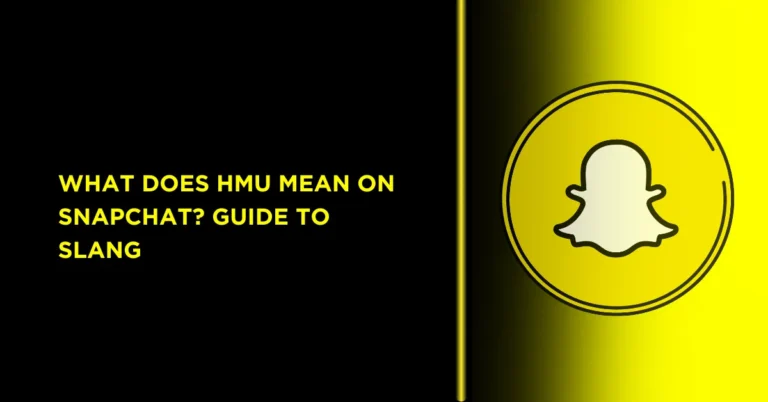 What Does HMU Means on Snapchat