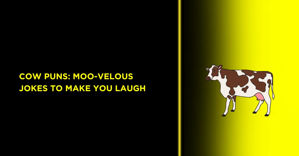 Cow Puns: Moo-velous Jokes to Make You Laugh 1 Cow Puns: Moo-velous Jokes to Make You Laugh