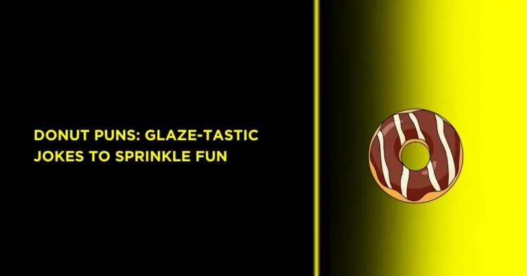 Donut Puns: Glaze-Tastic Jokes to Sprinkle Fun 1 Donut Puns: Glaze-Tastic Jokes to Sprinkle Fun
