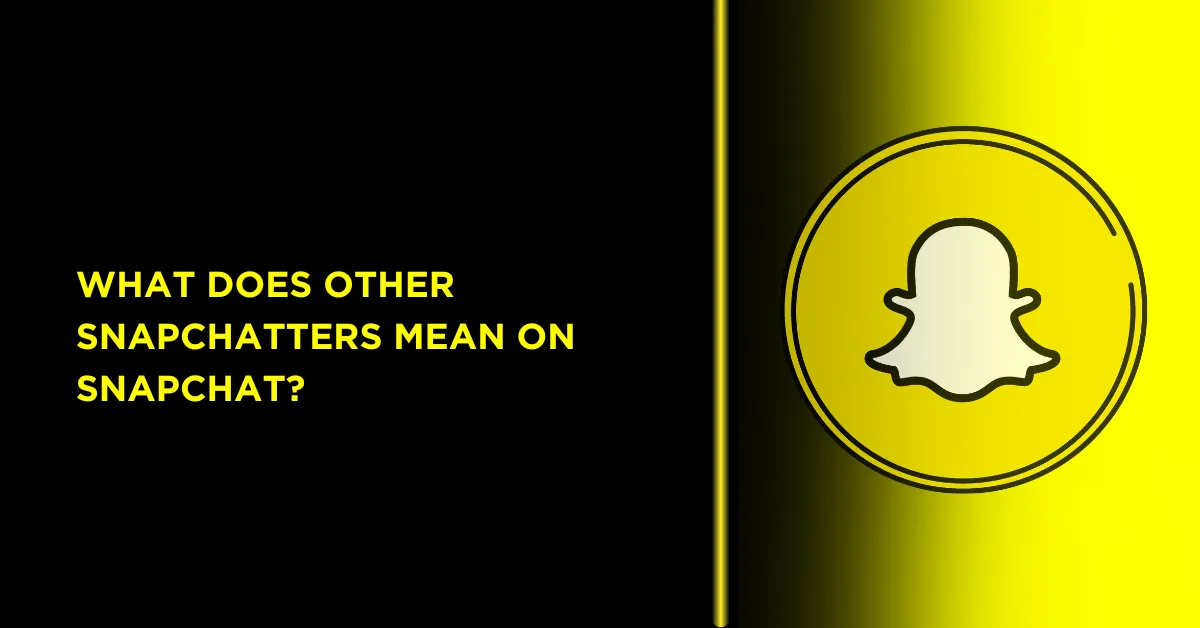 What Does Other Snapchatters Mean on Snapchat? 1 What Does Other Snapchatters Mean on Snapchat?